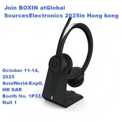 Boxin Electronics inviterer deg til Hong Kong Expo 2025.